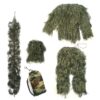 5 PCS Children Kids Hunting clothes Ghillie Suits child Camouflage Tactical Jungle Military Suit 3D maple leaf Bionic Suits