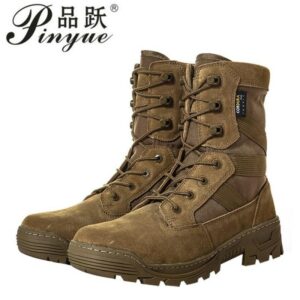 Trekking Army Combat Boots Military Boots Men Hiking Boots Breathable Tactical Combat Desert Training Boot