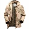 Winter Outdoor Hunting Trekking Camping M65 Military Tactical Coat Men Windbreake Fans With Inner Big Yards Field Fight Jacket