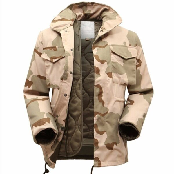 Winter Outdoor Hunting Trekking Camping M65 Military Tactical Coat Men Windbreake Fans With Inner Big Yards Field Fight Jacket
