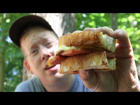 Approved Camping Breakfast – Fried Speak mail & Egg Sand which